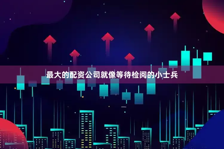 最大的配资公司就像等待检阅的小士兵